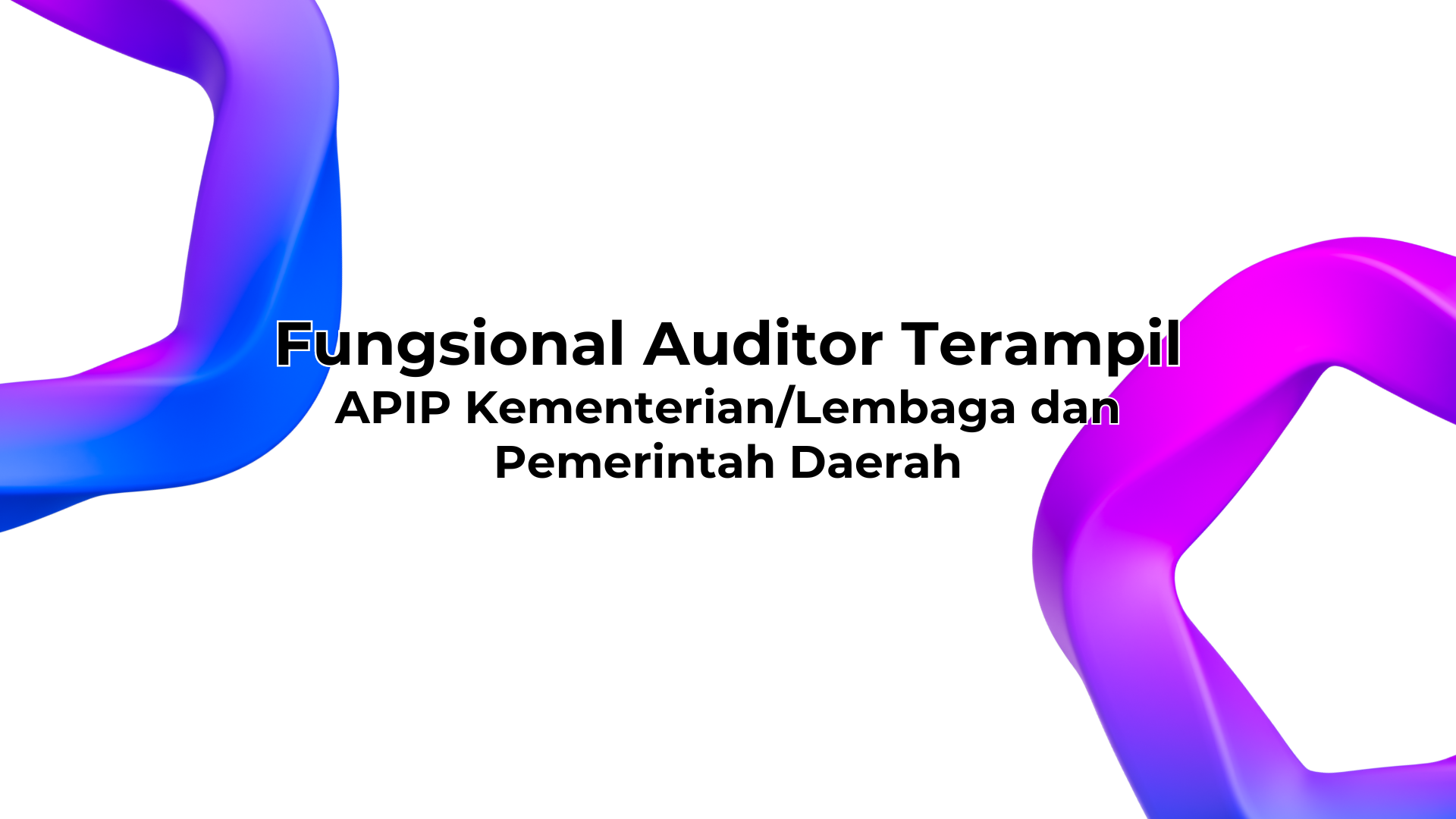 Fungsional Auditor Terampil APIP Kementerian/Lembaga dan Pemerintah Daerah 0846