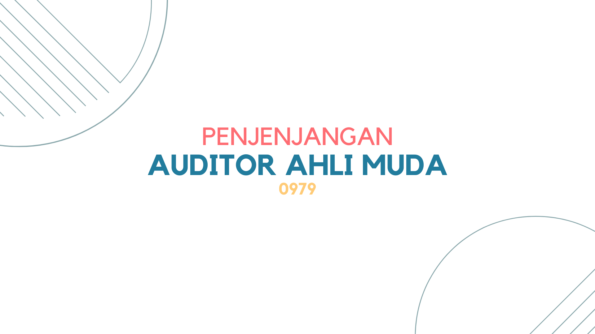 Penjenjangan Auditor Ahli Muda 0979