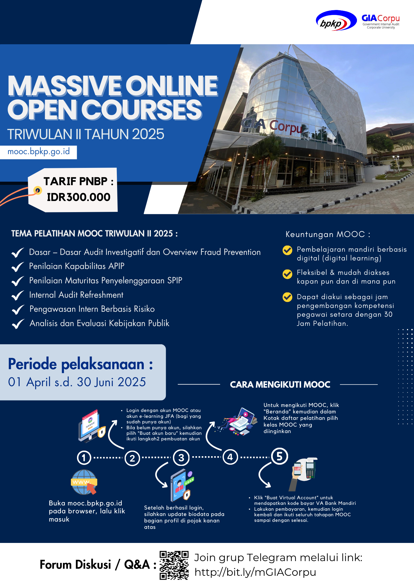 MOOC Penilaian Maturitas Penyelenggaraan SPIP | 2026